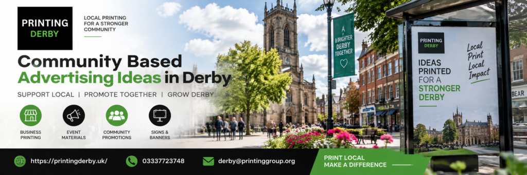 Community Based Advertising Ideas in Derby